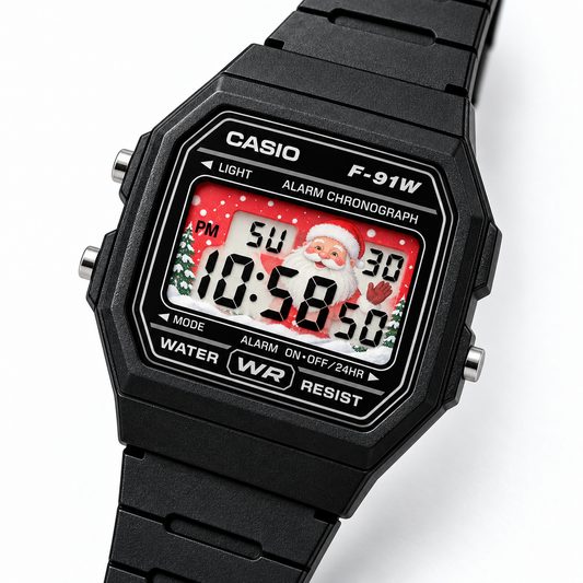 Christmas Custom Dial Digital Watch